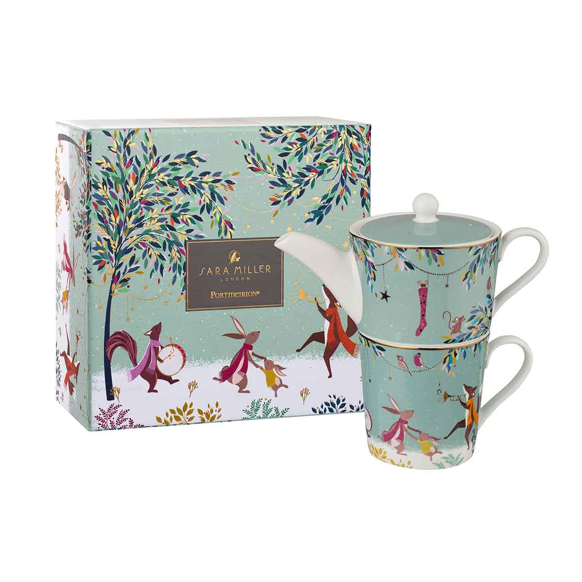 Sara Miller Woodland Tales Tea for One, Merry Band image number null